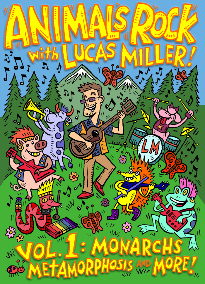 Animals Rock with Lucas Miller DVD cover